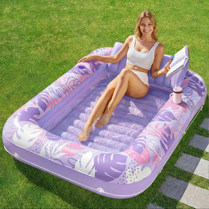Pool Float Tanning Inflatable Lounger