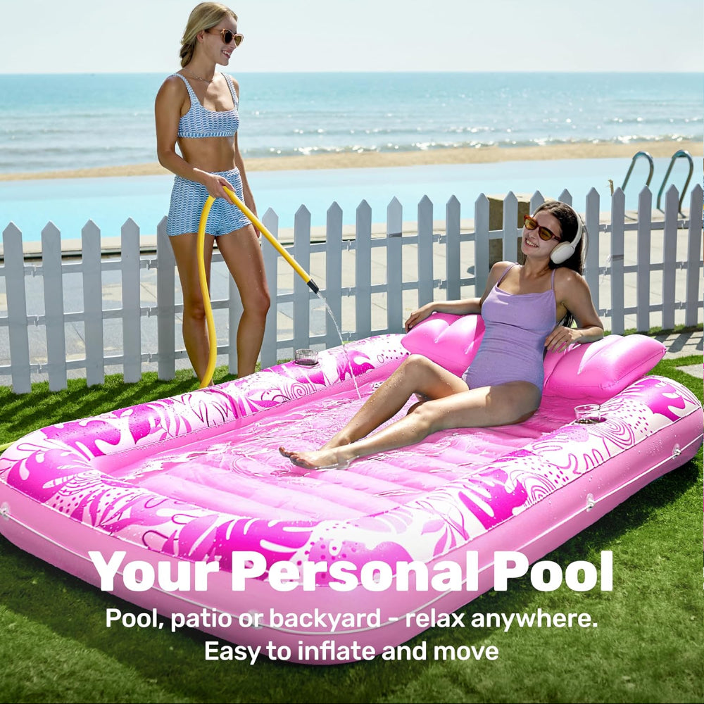 Pool Float Tanning Inflatable Lounger