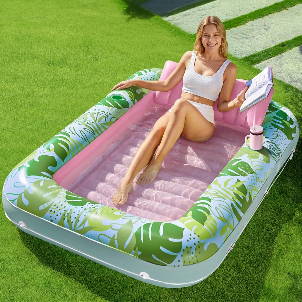 Pool Float Tanning Inflatable Lounger