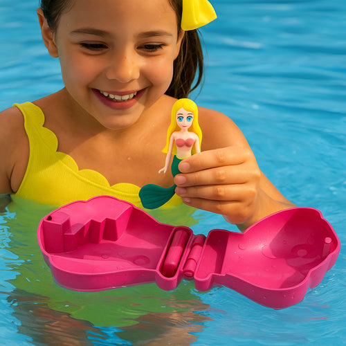 Pool Toys Mermaid Swimming Toy Water Play Shell