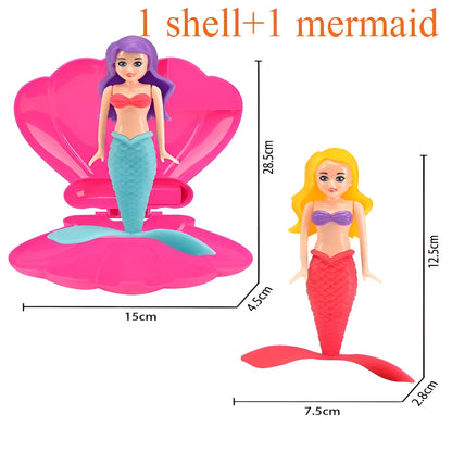 Pool Toys Mermaid Swimming Toy Water Play Shell
