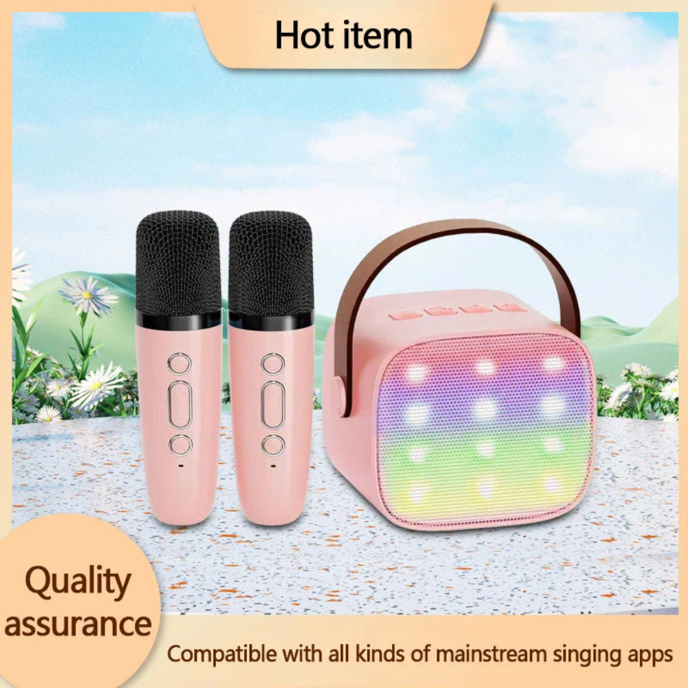 Portable Bluetooth Microphone Speaker Outdoor Karaoke 2