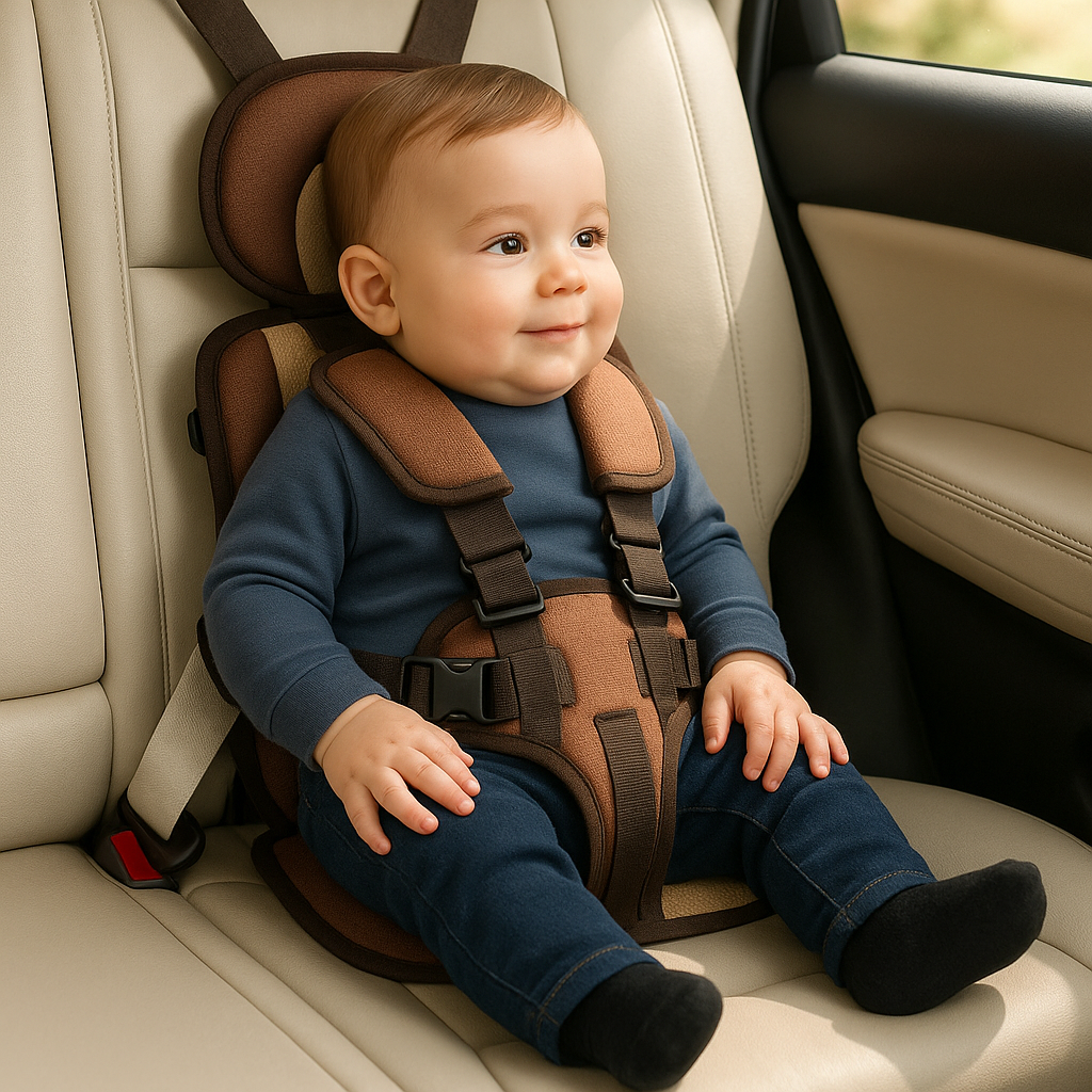 Portable Child Car Seat Lightweight Safety Belt Travel Comfort 6