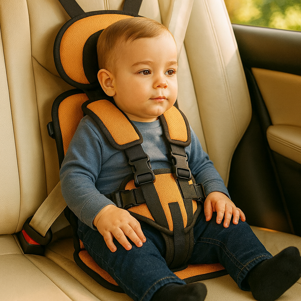 Portable Child Car Seat Lightweight Safety Belt Travel Comfort 7