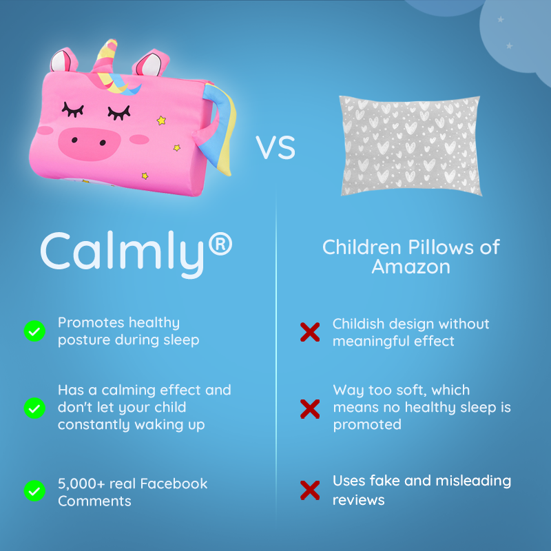 Calmly® - The children's pillow for better and healthier sleep