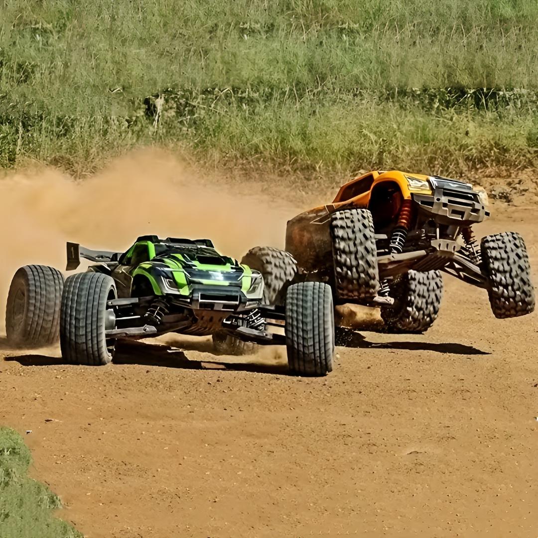 RC Car Remote Control Rechargeable LED Offroad Truck