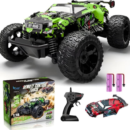 RC Car Remote Control Rechargeable LED Offroad Truck