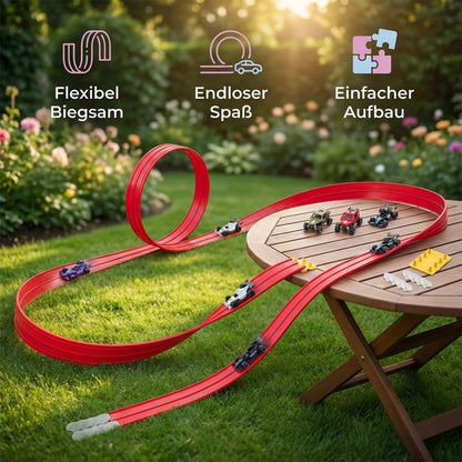 Race Track Toy Flexible Car Racing Loop Building Play Set