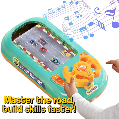 Racing Game Interactive Handheld Driving Challenge Kids Toy