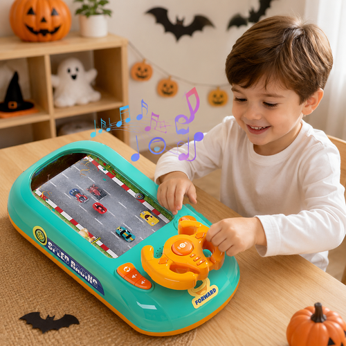 Racing Game Interactive Handheld Driving Challenge Kids Toy