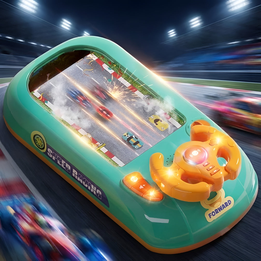Racing Game Interactive Handheld Driving Challenge Kids Toy