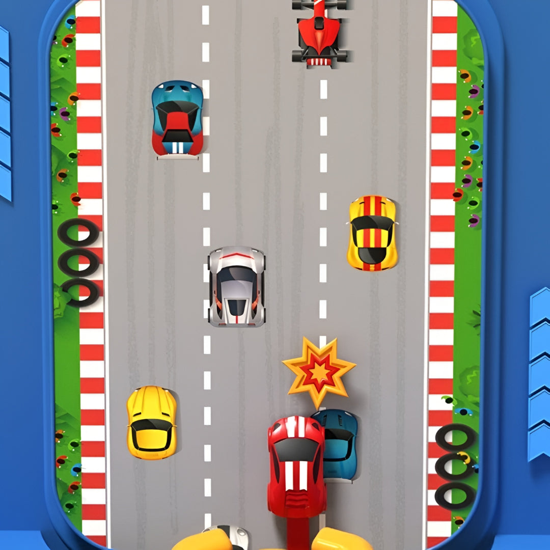 Racing Game Toy Remote Control Car Arcade Driving Challenge