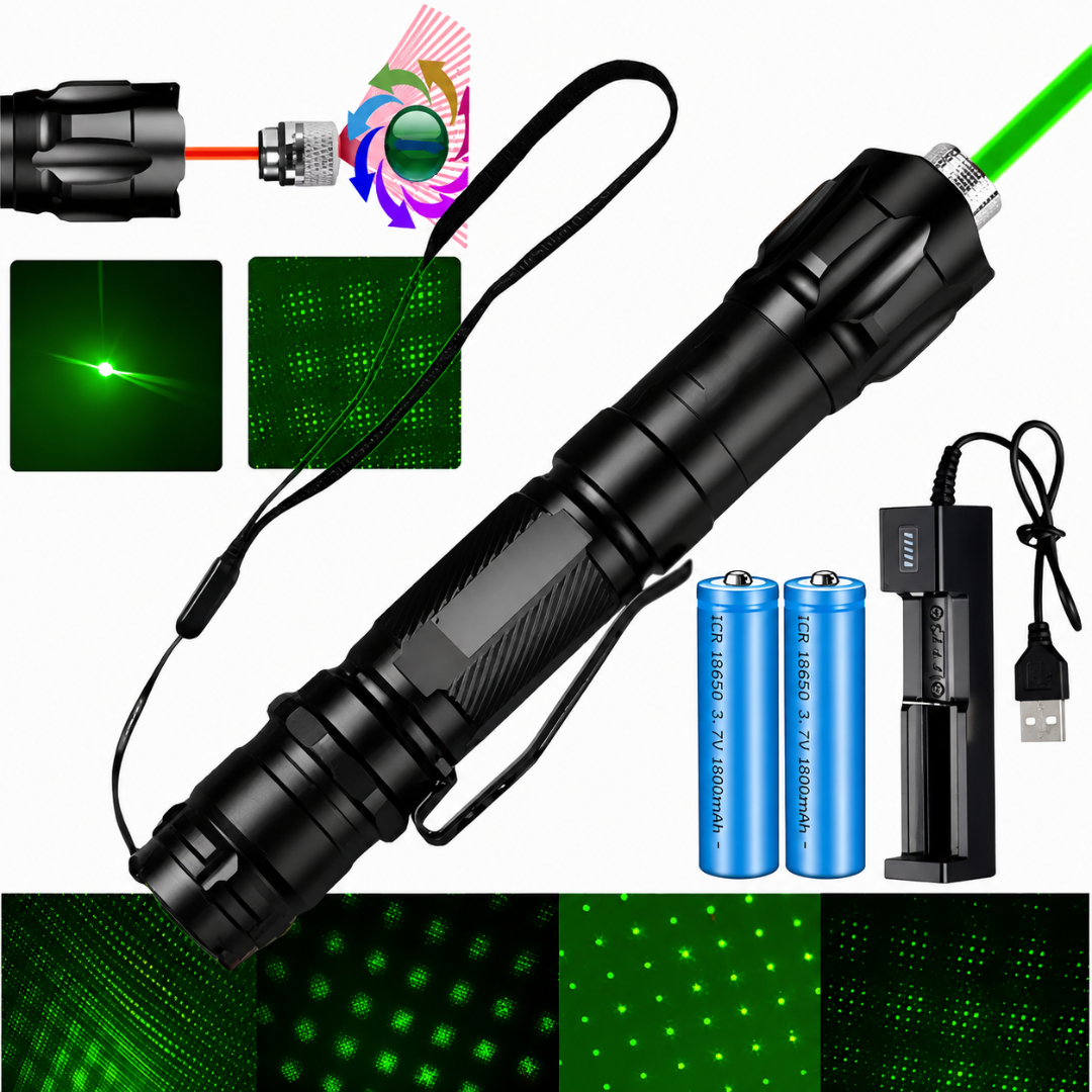 Rechargeable Laser Pointer Adjustable Focus Laser Pointer Adjustable