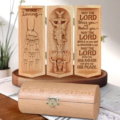 Religious Statue Personalized Wooden Gift Wooden Sculpture