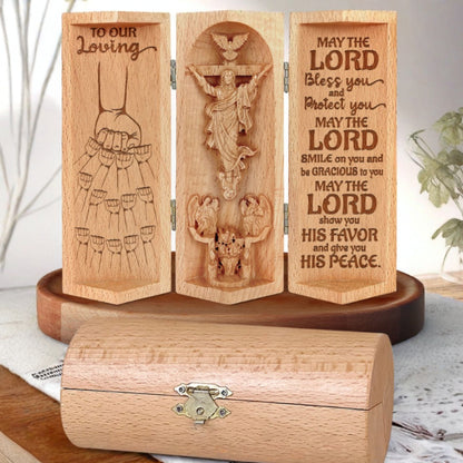 Religious Statue Personalized Wooden Gift Wooden Sculpture