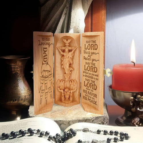 Religious Statue Personalized Wooden Gift Wooden Sculpture