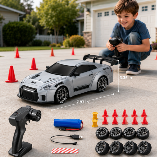 Remote Control Car RC Drift Racing Toy Rechargeable Battery