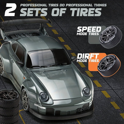 Remote Control Car RC Drift Racing Toy Rechargeable Battery