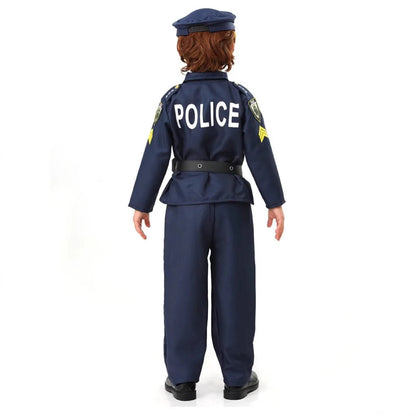 Halloween-Kostüme Kinder Polizist Rollenspiel Outfit Set