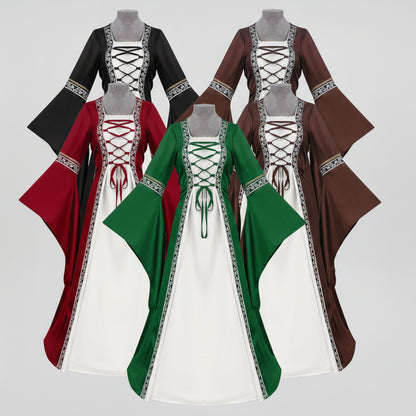 Disfraces de Halloween para Hombre Capa Medieval Traje de Cosplay de Poliéster