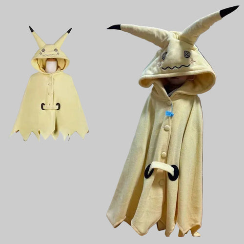 Halloween Costumes Kids Ghost Cloak Hooded Cosplay Outfit