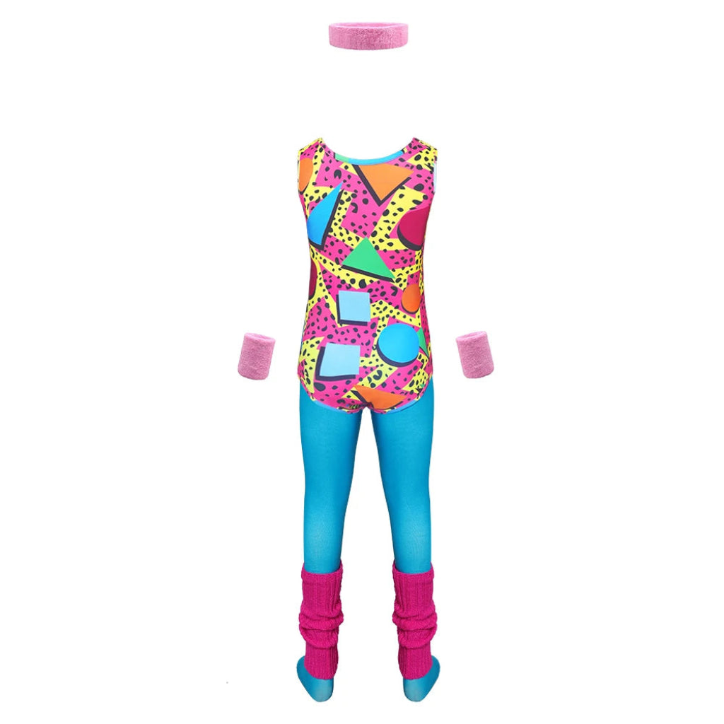 Costumi di Halloween Set Accessori Abbigliamento Neon per Allenamento