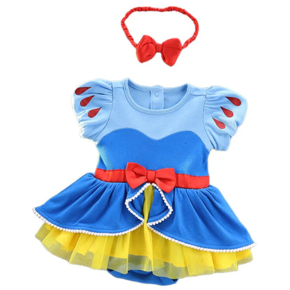 Halloween Costumes Baby Princess Dress Cotton Party Outfit