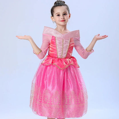 Costumi di Halloween Vestito da Principessa Accessori per Ragazze Festa