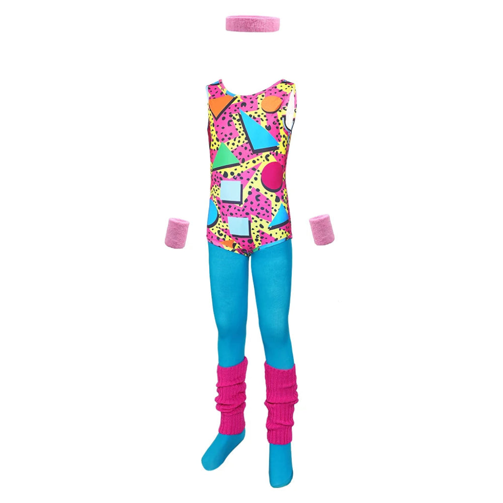 Costumi di Halloween Set Accessori Abbigliamento Neon per Allenamento