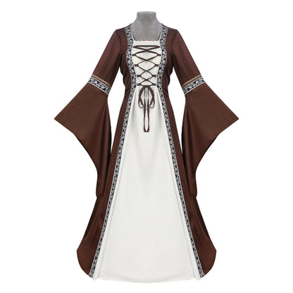 Disfraces de Halloween para Hombre Capa Medieval Traje de Cosplay de Poliéster