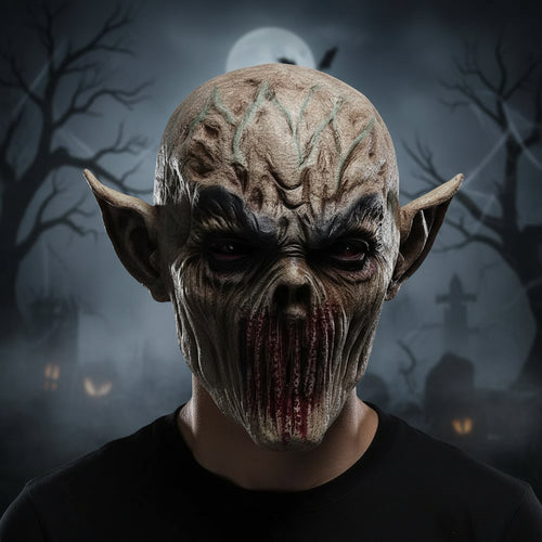Disfraces de Halloween Máscara de Zombi Realista para Cosplay