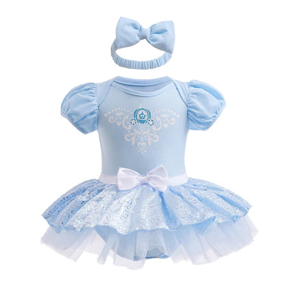 Halloween Costumes Baby Princess Dress Cotton Party Outfit