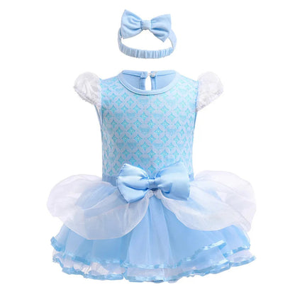 Halloween Costumes Baby Princess Dress Cotton Party Outfit