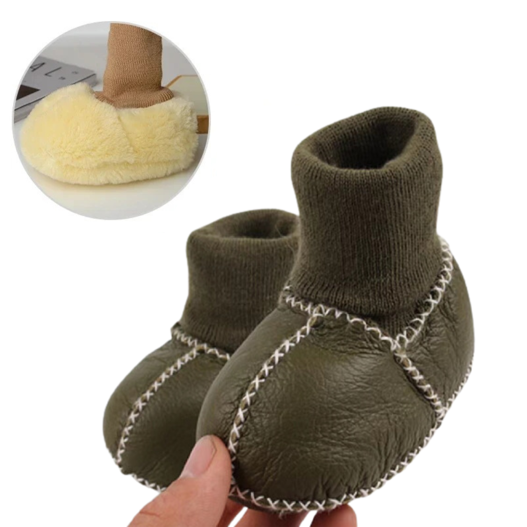 Baby Shoes Winter Boots Infant Crib Booties Soft Sole Footwear