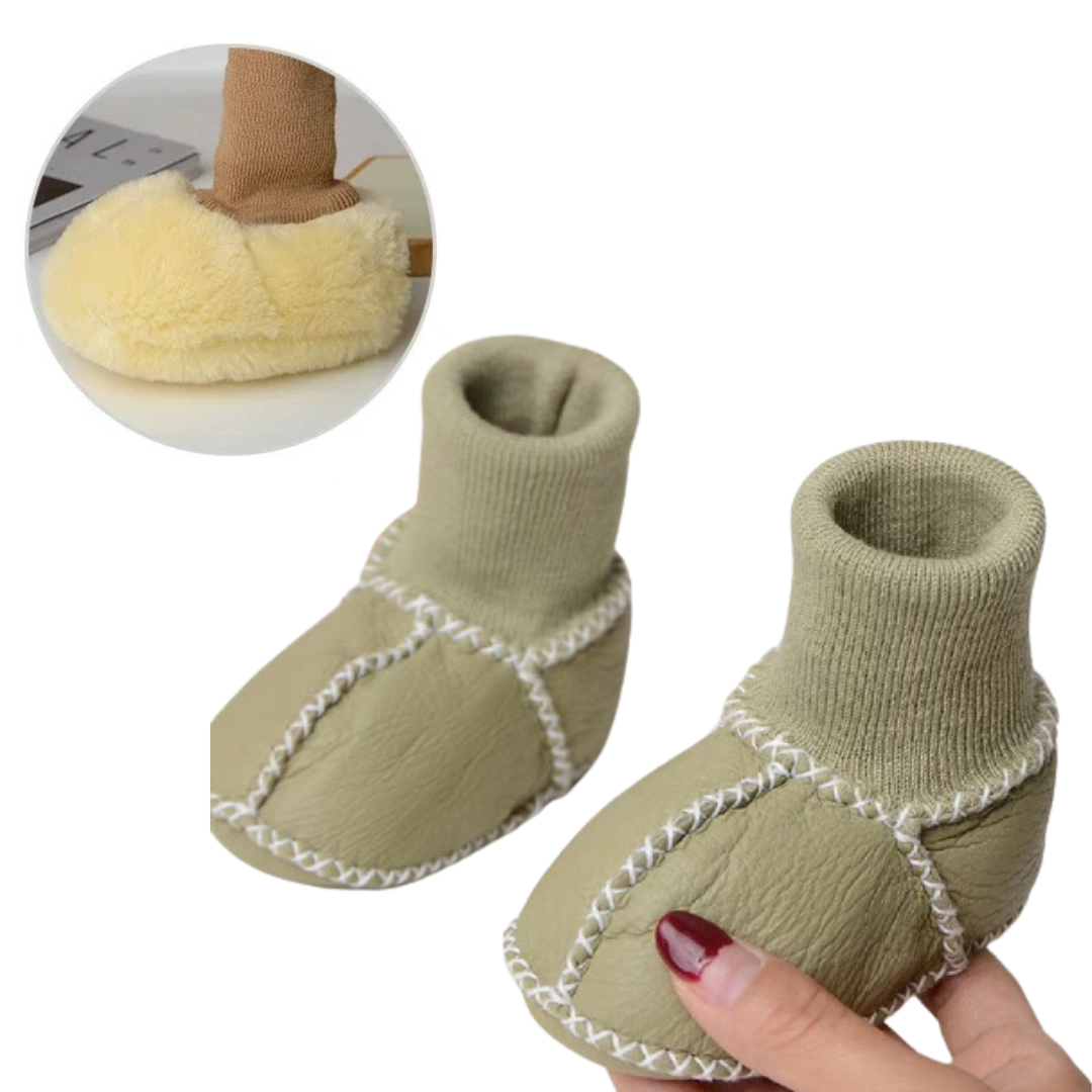Baby Shoes Winter Boots Infant Crib Booties Soft Sole Footwear