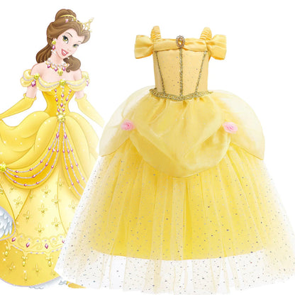 Costumi di Halloween per bambine con accessori per vestito da principessa