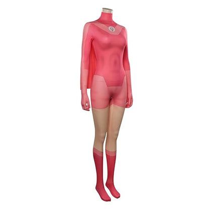 Disfraces de Halloween para mujer Traje de cuerpo de anime Rosa Conjunto de cosplay