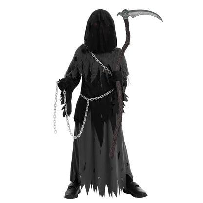 Disfraces de Halloween Disfraz de Segador Guantes con Guadaña para Adultos