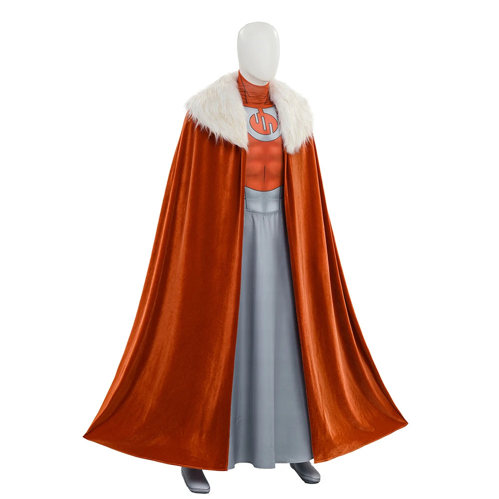 Conjunto de Disfraz de Halloween para Adultos Inspirado en Anime, Atuendo de Poliéster