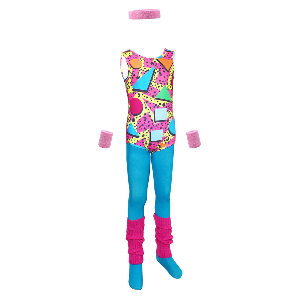 Costumi di Halloween Set Accessori Abbigliamento Neon per Allenamento