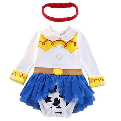Halloween Costumes Baby Princess Dress Cotton Party Outfit