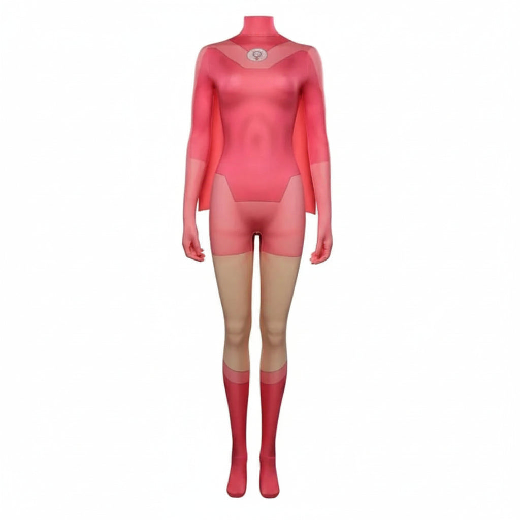 Disfraces de Halloween para mujer Traje de cuerpo de anime Rosa Conjunto de cosplay