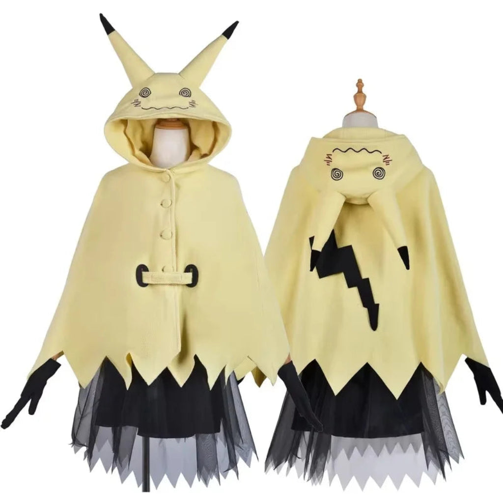 Halloween Costumes Kids Ghost Cloak Hooded Cosplay Outfit