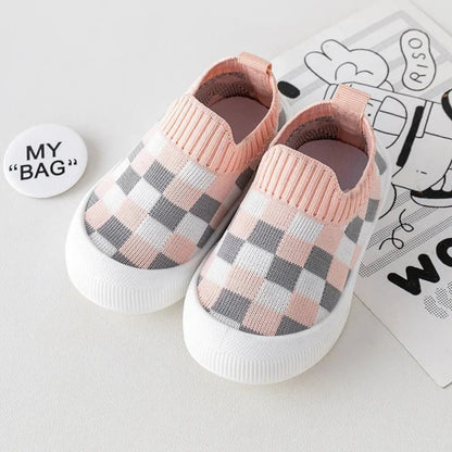 Baby Walking Shoes Soft Sole Breathable Non Slip Sneakers