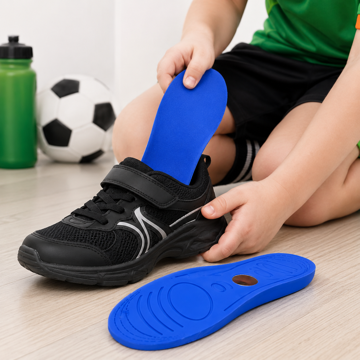 Shoe Insoles Kids Hidden Tracker Holder Footwear Inserts