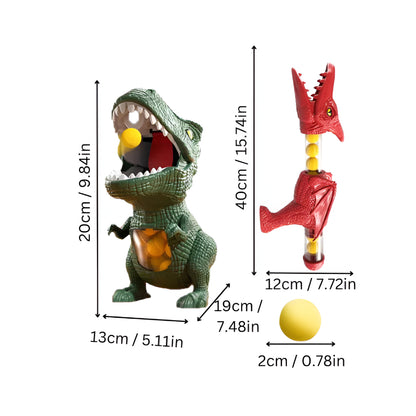 Shooting Game Dinosaur Target Foam Ball Kids Play Set