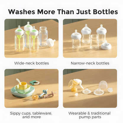 Baby Bottle Sterilizer Automatic Cleaning Machine Pump Parts Bottles