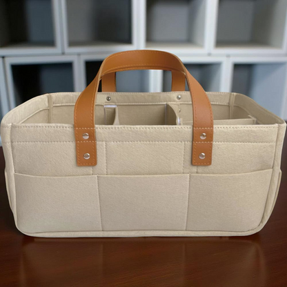 Baby Organizer Nursery Basket Storage Tote Diaper Caddy