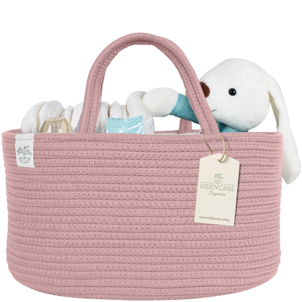 Baby Organizer Nursery Basket Storage Tote Diaper Caddy