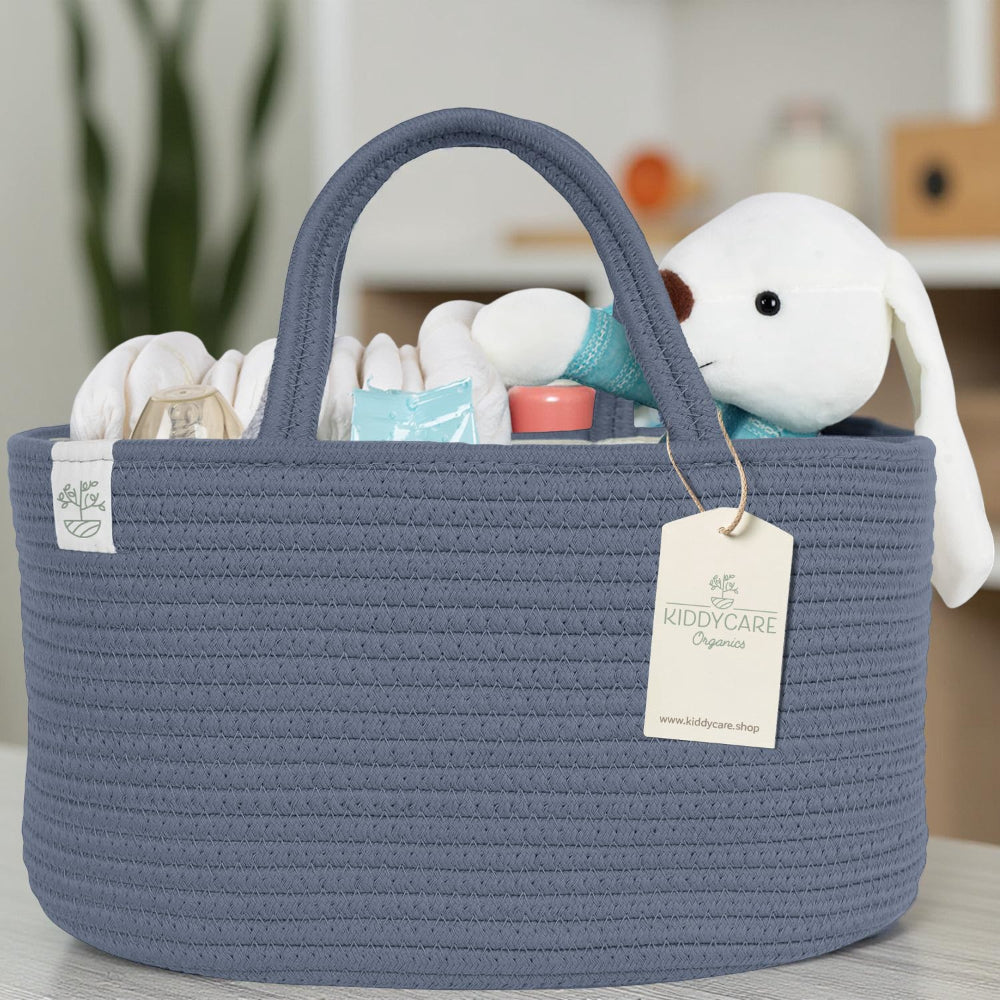 Baby Organizer Nursery Basket Storage Tote Diaper Caddy